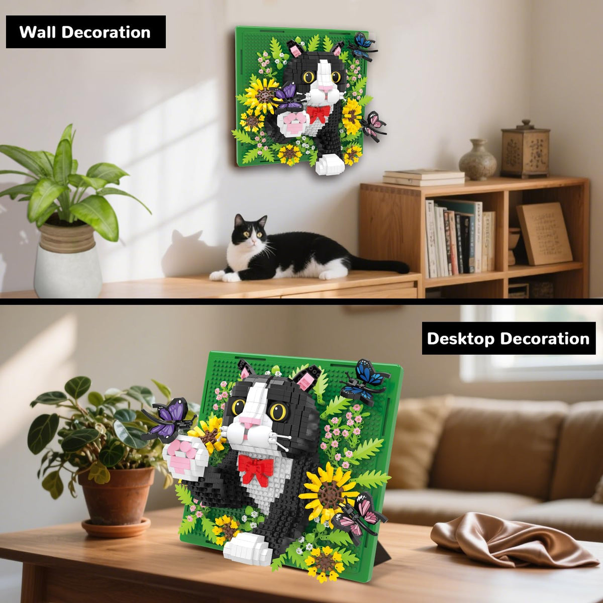 BseSparklion 1402 micro blocks in bright colors deliver durable, odorless assembly.