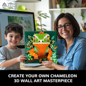BseSparklion chameleon blocks feature safe, odorless colors for kid-friendly display.