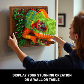 BseSparklion detailed chameleon silhouette offers a rewarding crafting experience