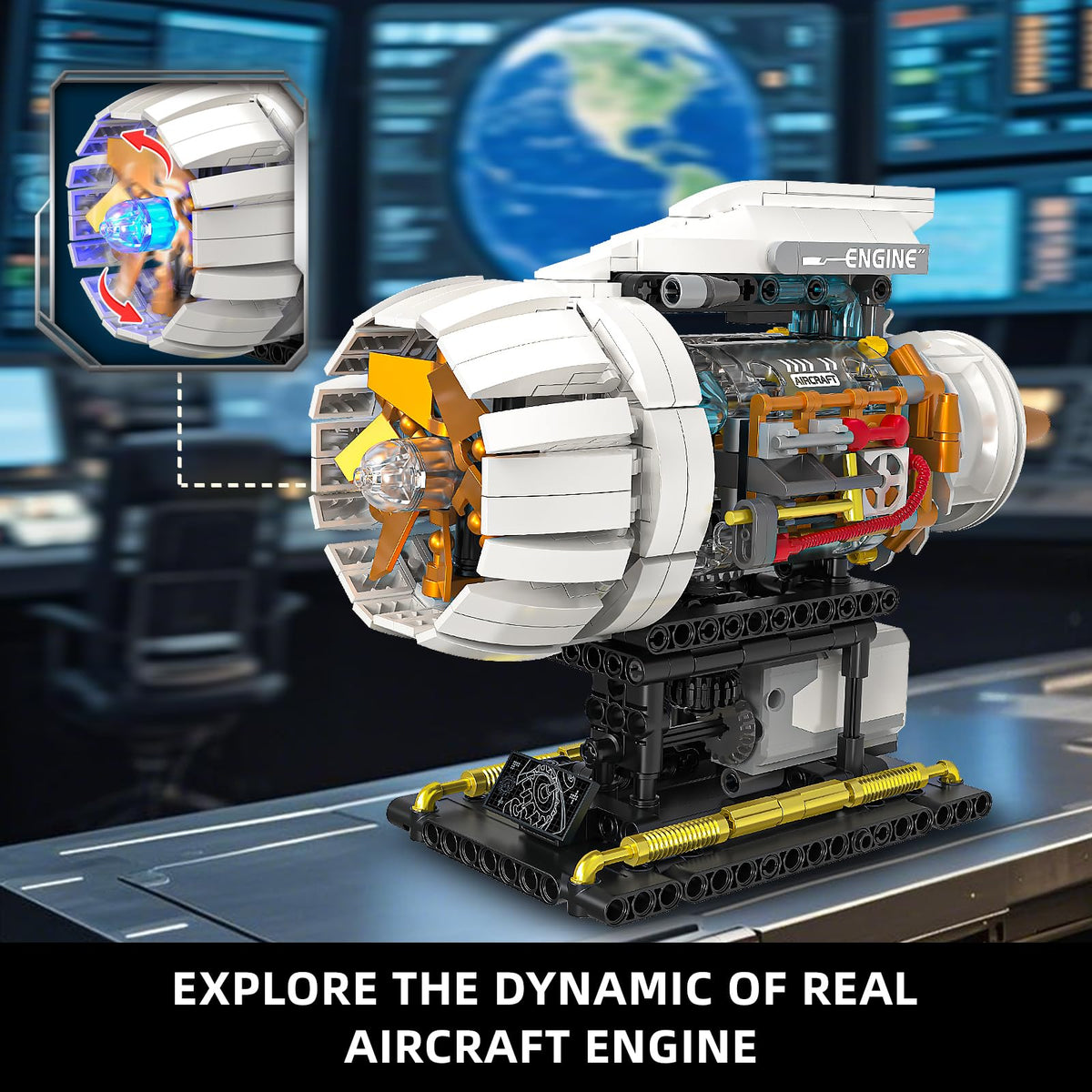 BseSparklion dual-drive operation shows motor and manual options in action for hands-on learning.