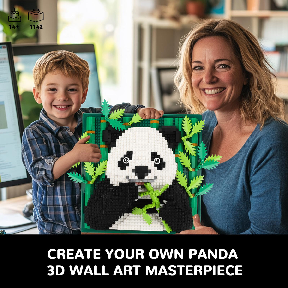 Gift packaging for BseSparklion panda building blocks set