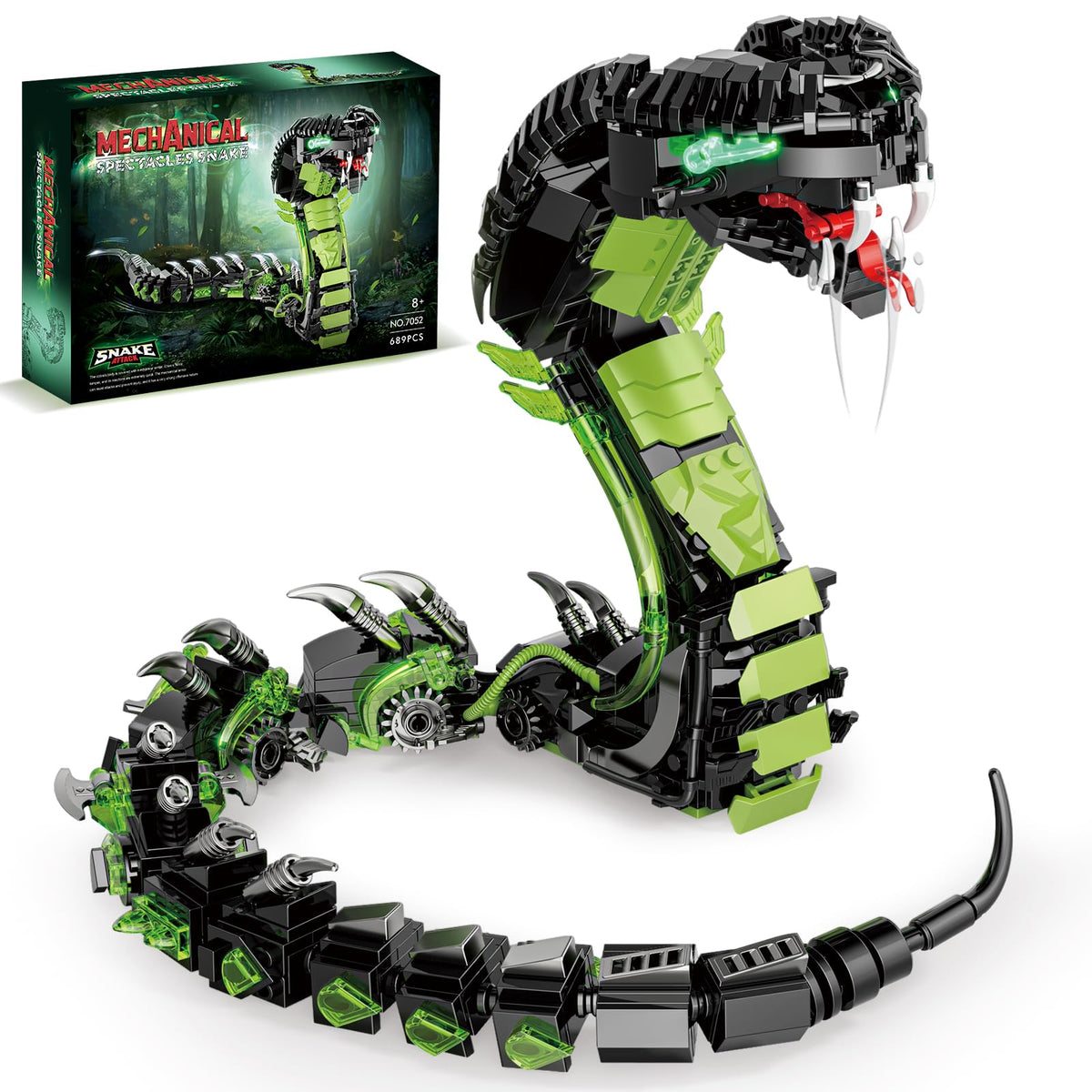 BseSparklion mechanical cobra assembly for dramatic desk display