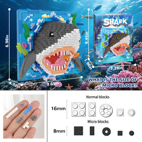 BseSparklion shark micro blocks assembly for a satisfying project.