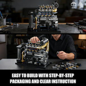 BseSparklion step-by-step color instructions for easy assembly.