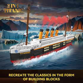 BseSparklion Titanic clear instructions guide a satisfying build