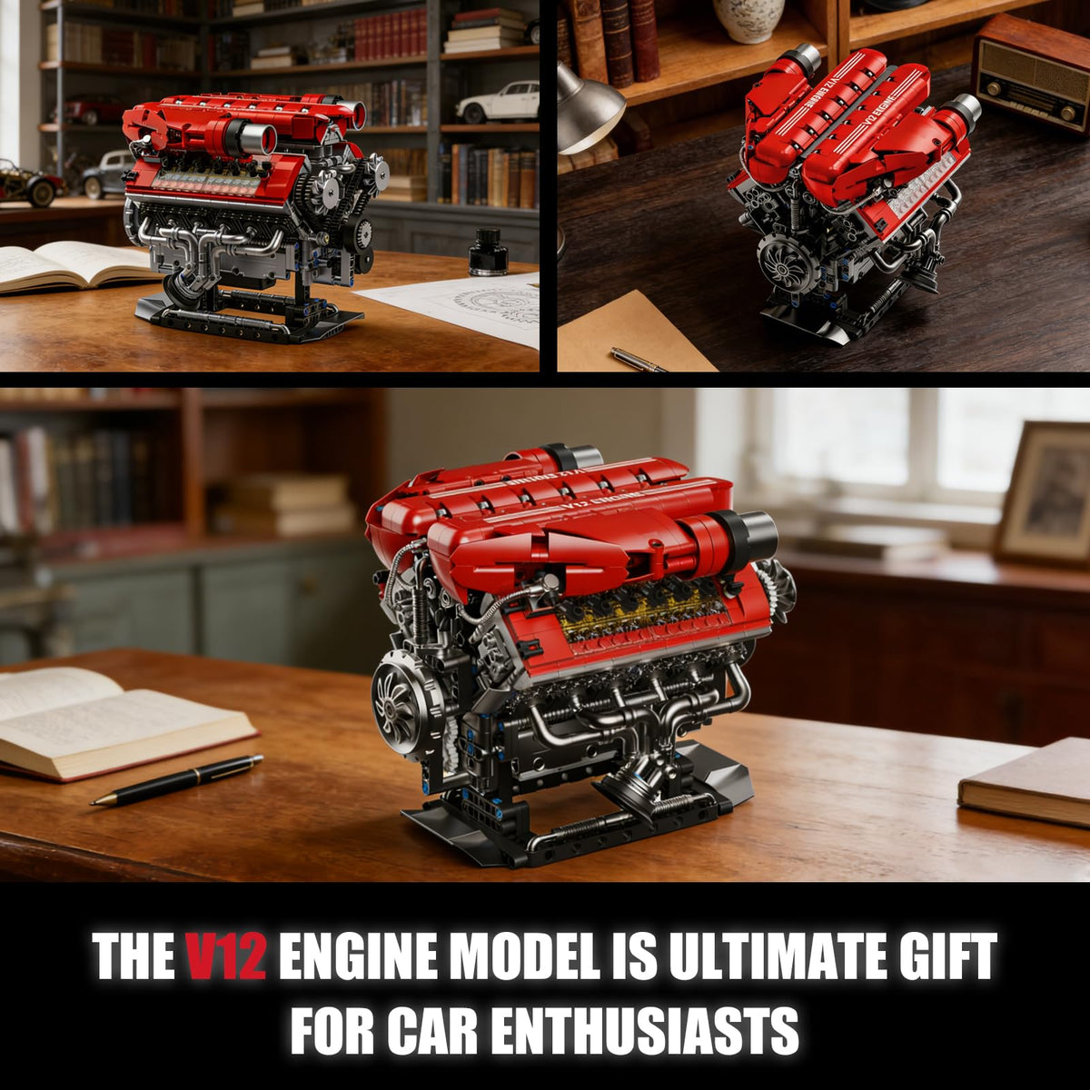 BseSparklion V12 engine assembly manual for clear instructions