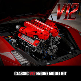 BseSparklion V12 engine dimensions show compact display size