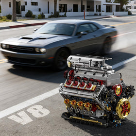 BseSparklion V8 model kit assembly in steps supports hands-on learning