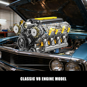BseSparklion V8 finished model ready for display or teaching