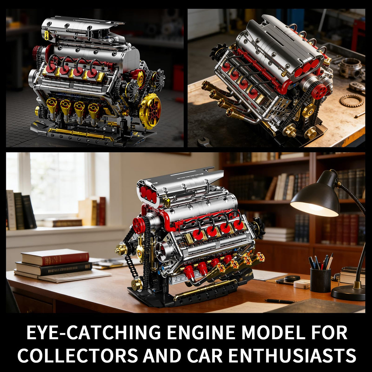 BseSparklion V8 rechargeable motor assembly demonstrates eco-friendly operation
