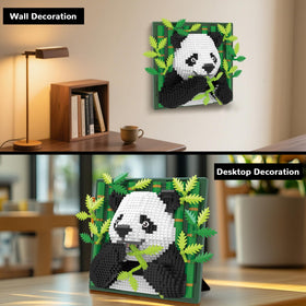 Panda wall display option by BseSparklion adds artistic flair