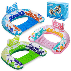 BSIEZC Pool Floats Quick Inflation and Deflation.