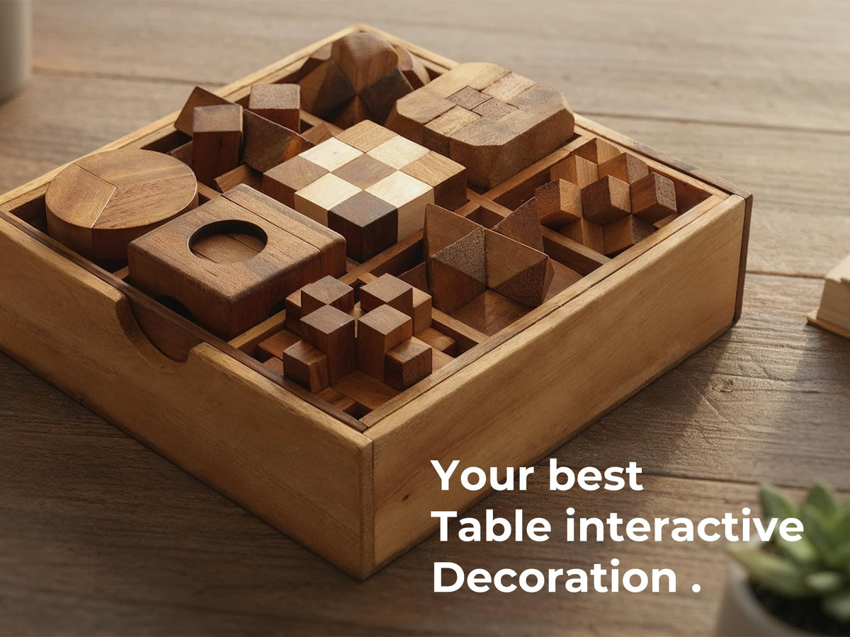 BSIRI compact desk travel puzzles in a bag for on-the-go focus.
