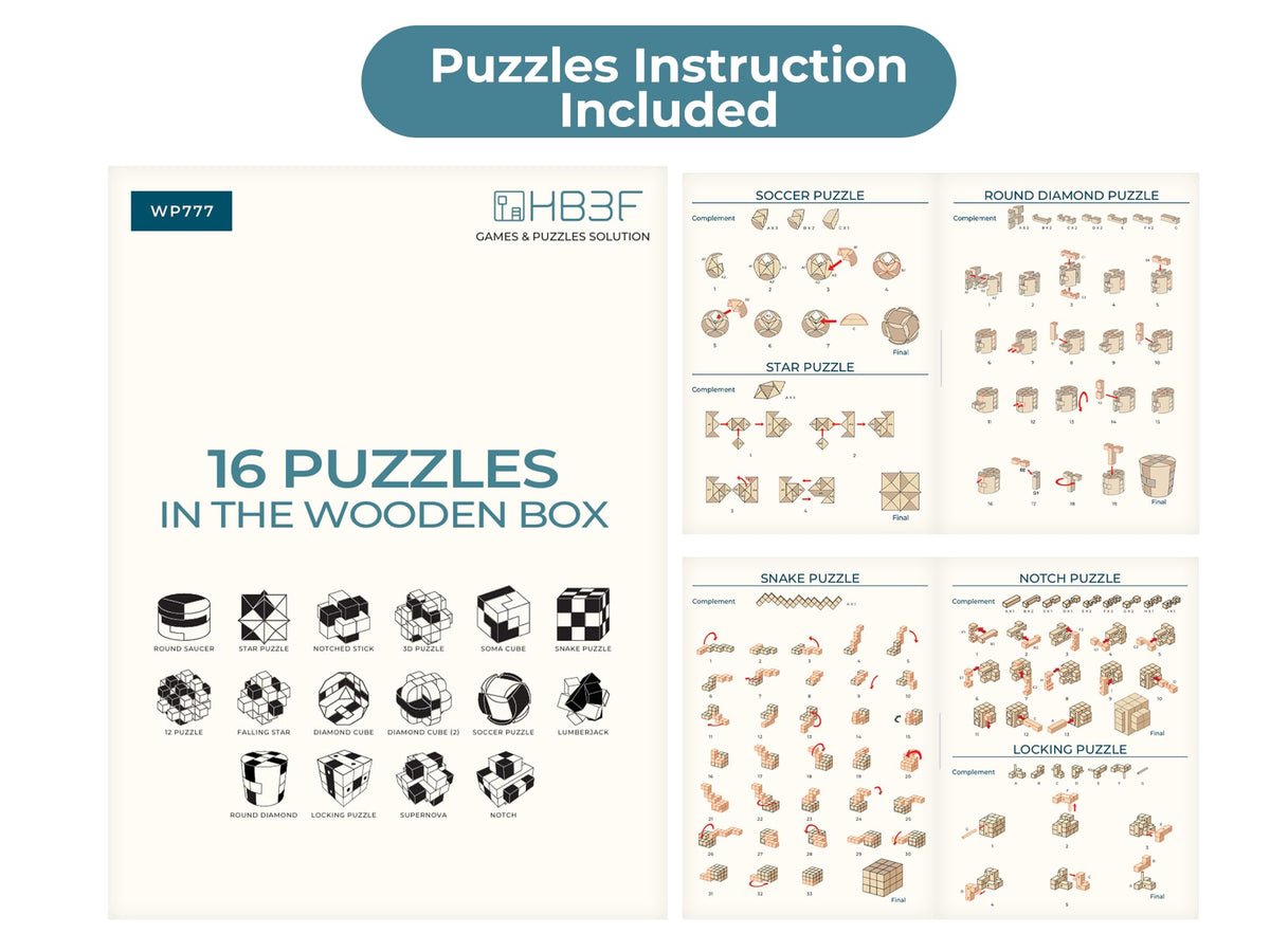 BSIRI gift set of brain teasers offers family-friendly challenges