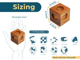 BSIRI impossible mind wooden puzzle level 10 in action to spark curiosity.