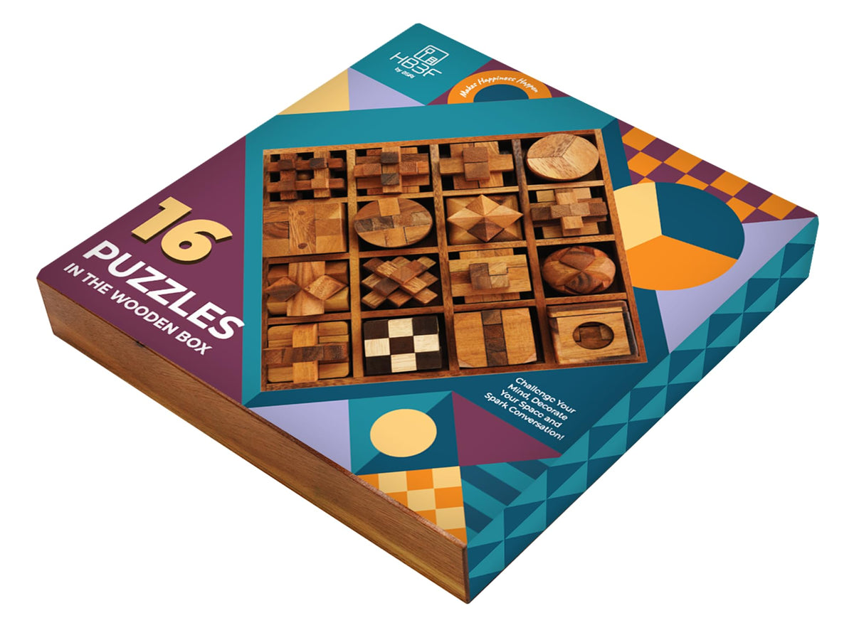 BSIRI wooden puzzle handheld fidget supports stress-free break moments