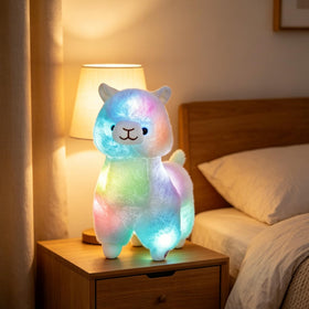 BSTAOFY night-light alpaca in bedtime scene promotes calm.