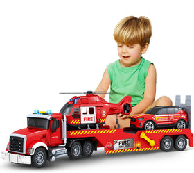 Bstoyder 21inch 3in1 fire truck fuels imaginative play and motor skills.
