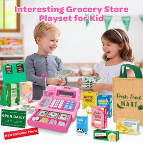 Bstoyder conveyor belt divider helps organize items during pretend shopping