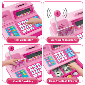 Bstoyder credit card play encourages role-play transactions and fine motor practice