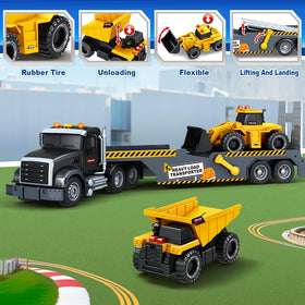 Bstoyder Dump truck toy supports loading simulation and role play.