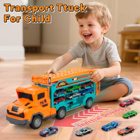 Bstoyder foldable two-layer race track designed for easy storage after play