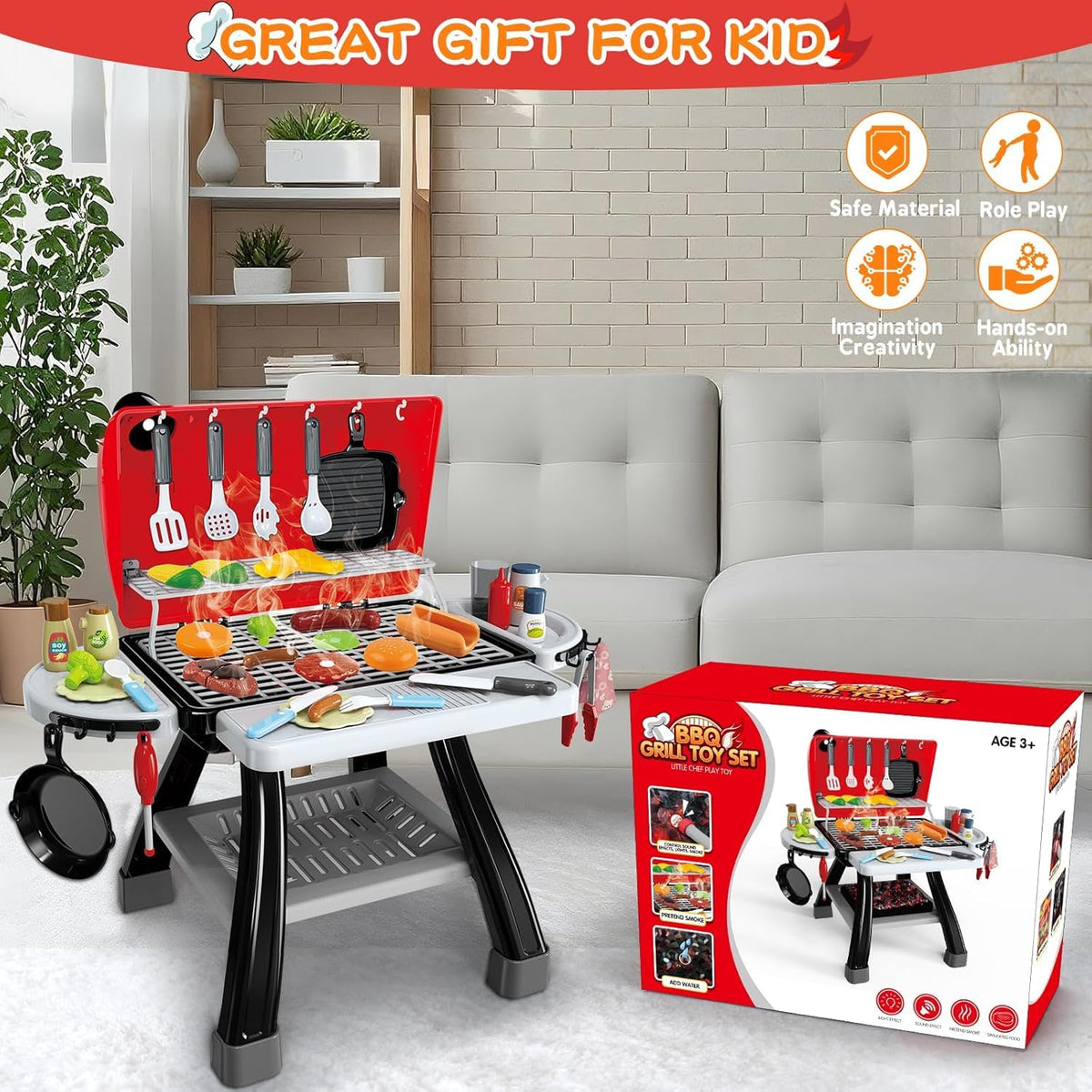 Bstoyder gift-ready box makes a thoughtful present for little chefs.