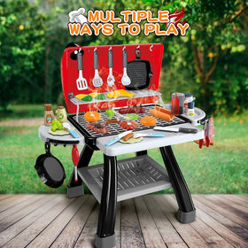Bstoyder lid-cover and side tables keep snacks and tools within reach.