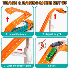 Bstoyder metal cars six-pack provides durable racing partners
