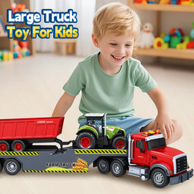 Bstoyder logs transport scene supports imaginative play and coordination.
