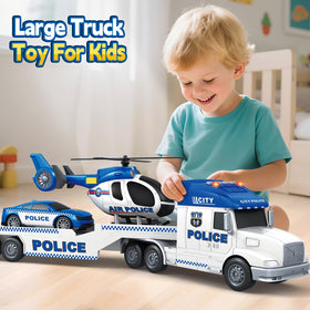 Bstoyder friction powered push and go truck in sturdy design.