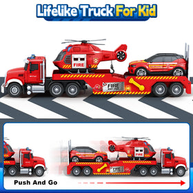 Bstoyder push-and-go truck supports easy mobility for early walkers.
