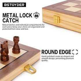 Bstoyder board with rounded corners for safer family play.