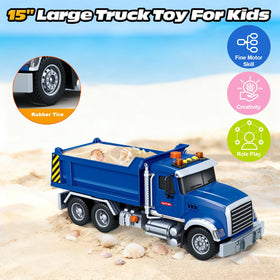 Bstoyder tilting container for raising and unloading items