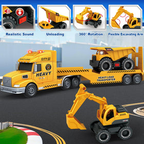 Bstoyder toddler dump truck ideal for loading and unloading play.