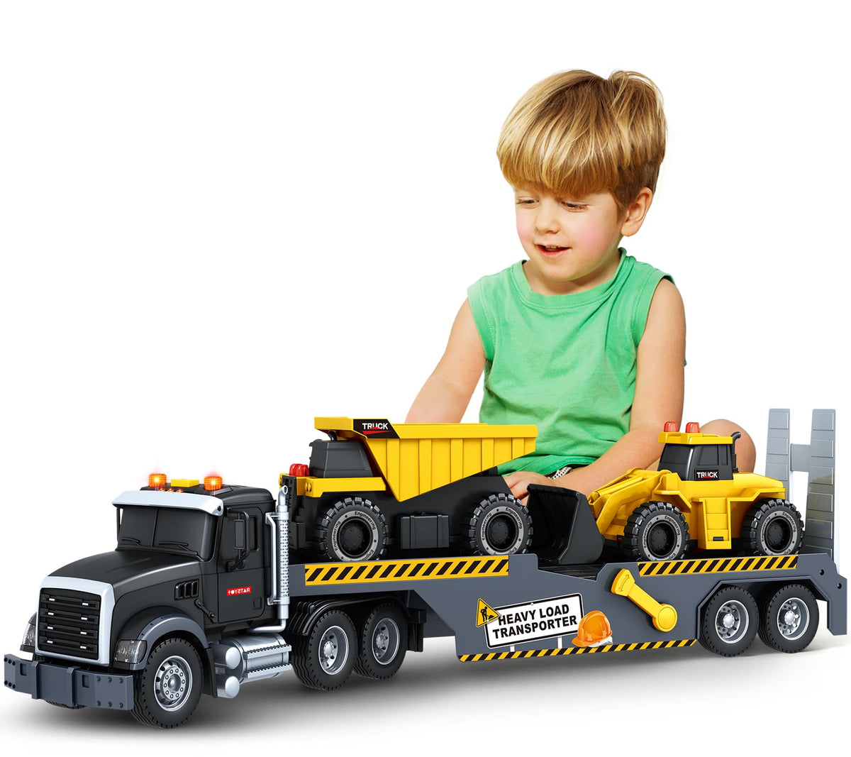 Bstoyder Toddler Truck 21-inch: engaging large-handled toy boosts grasp and coordination.
