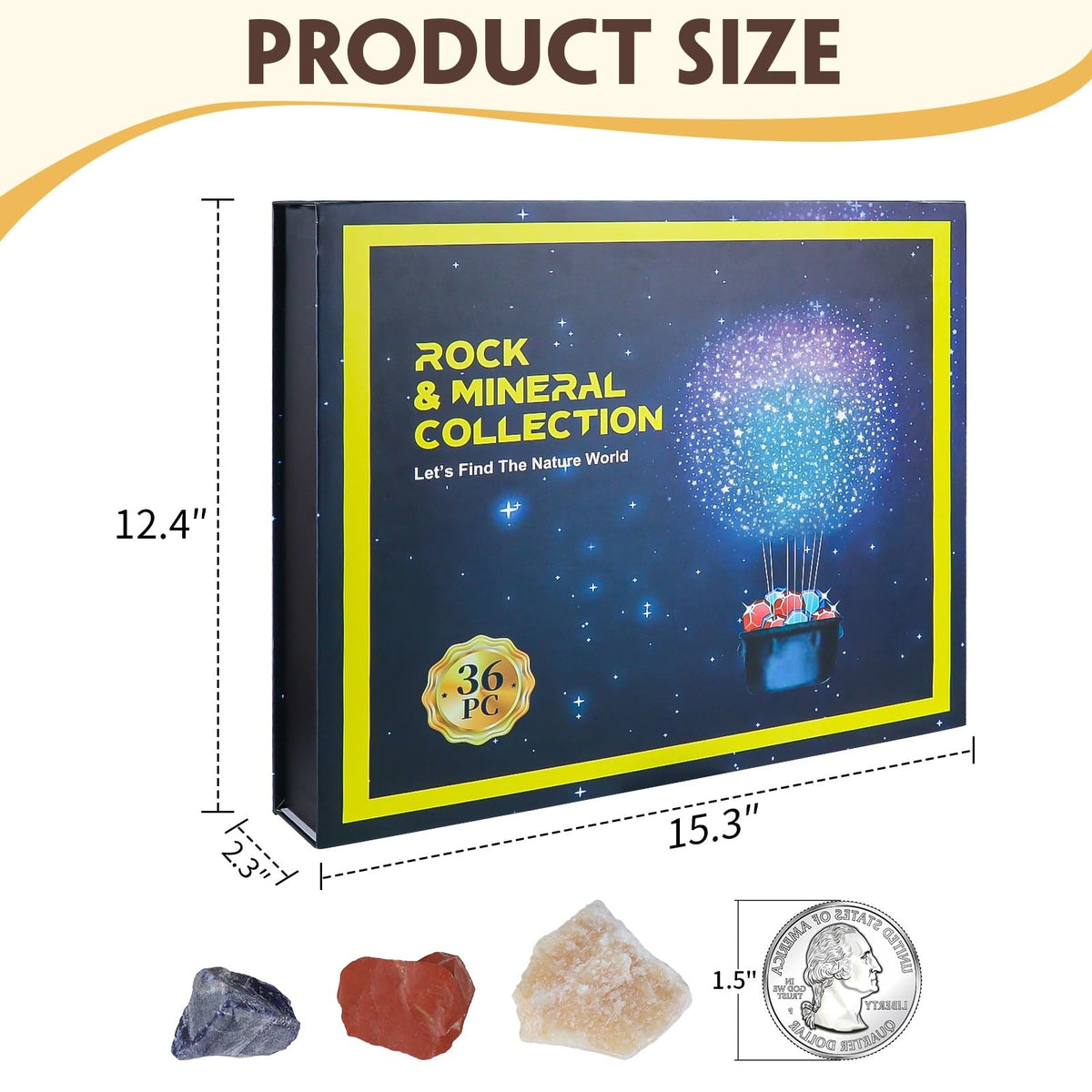 BTYCityMao premium crystal collection makes a thoughtful gift for budding scientists