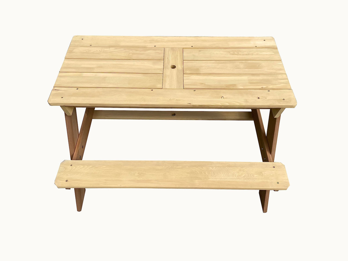 BTEXPERT Kids 3-in-1 bench seating supports up to four children