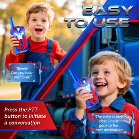 BTMBORY long-range walkie talkies up to 2500 ft for outdoor exploration
