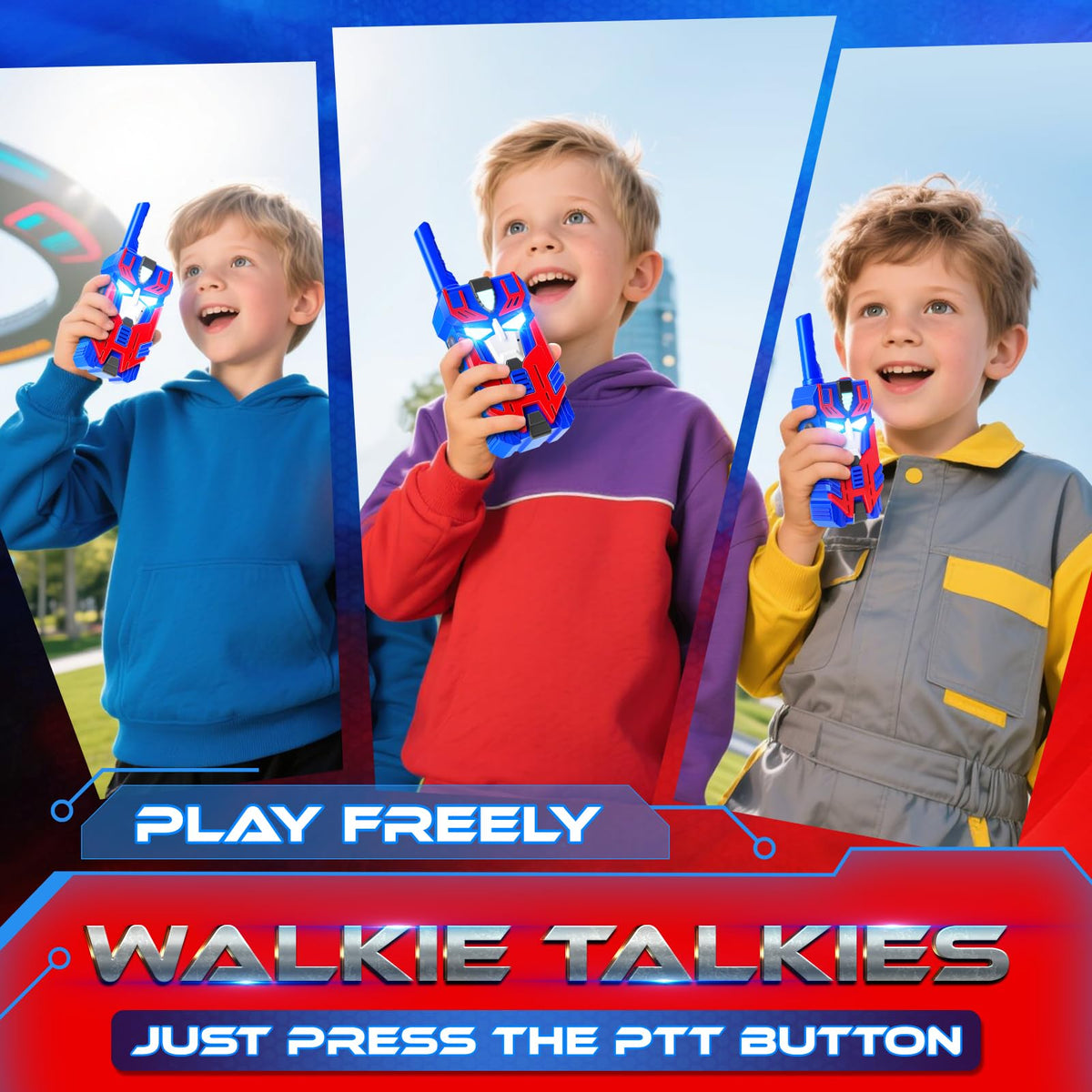 BTMBORY kid walkie talkies with private channels for privacy
