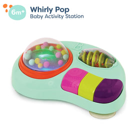 B. toys Whirly Pop suction cups keeping playtime stable