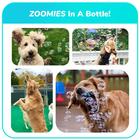 Bubble Lick four-pack bubbles invites repeated sessions of sniffing and licking.