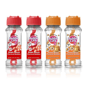 Bubble Lick peanut butter bubbles for dogs boost playful enrichment during sniff-and-find sessions.