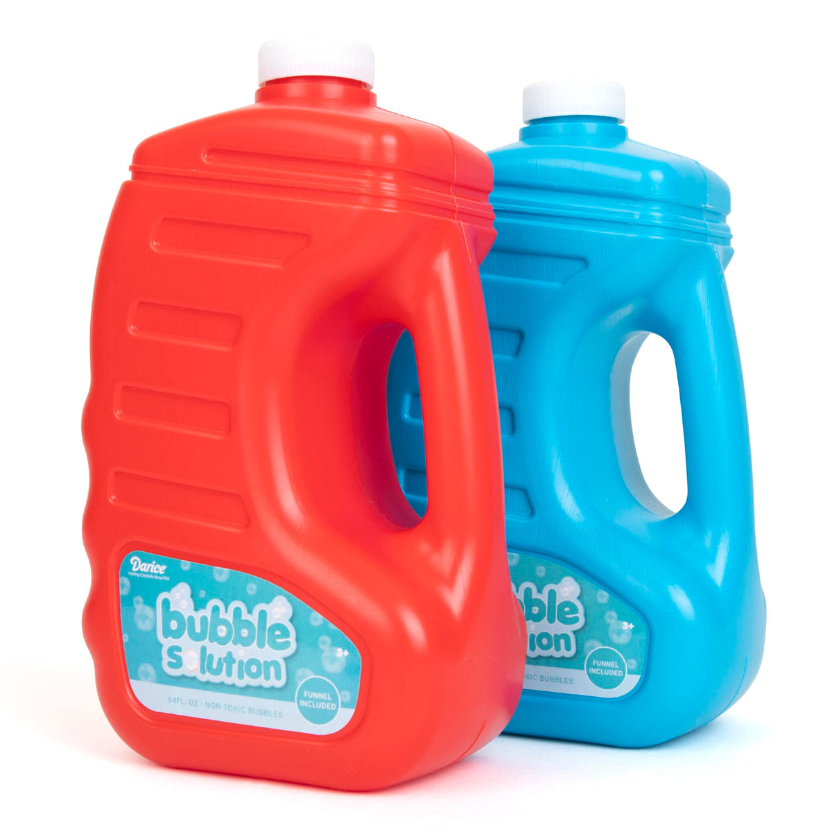 Bubble Play Darice 128oz refill bottle for bubble machines offers long-lasting fun