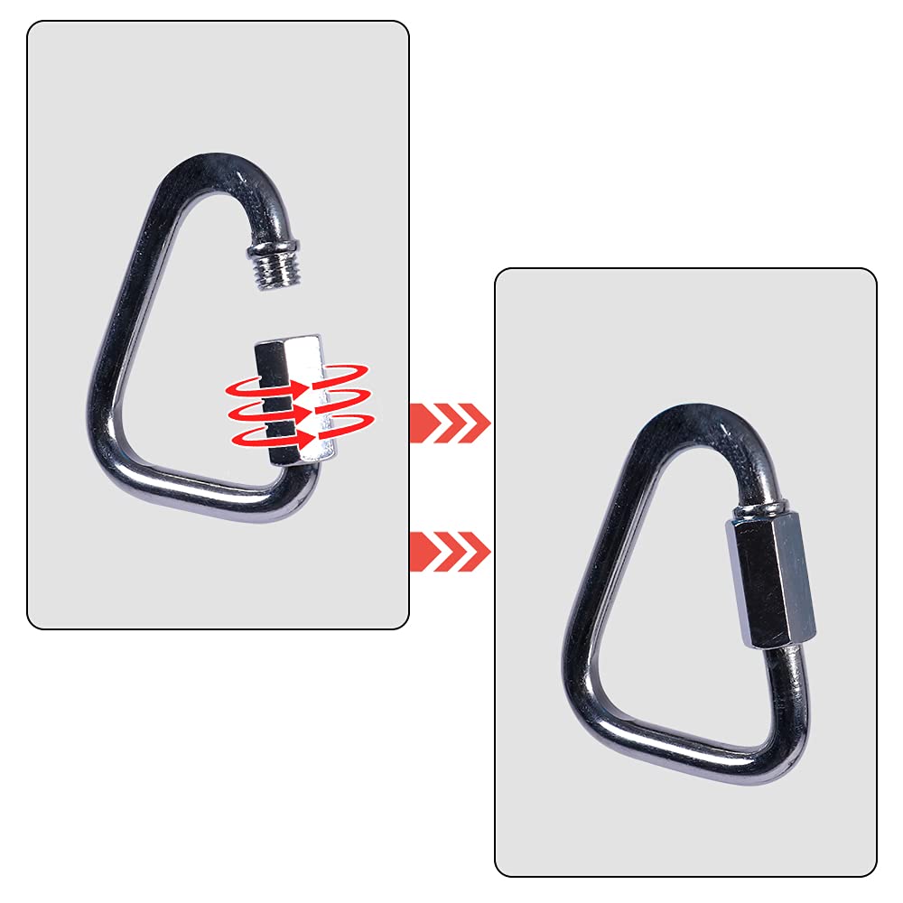 BUBBLEBAY carabiner hanging attachment system for easy setup