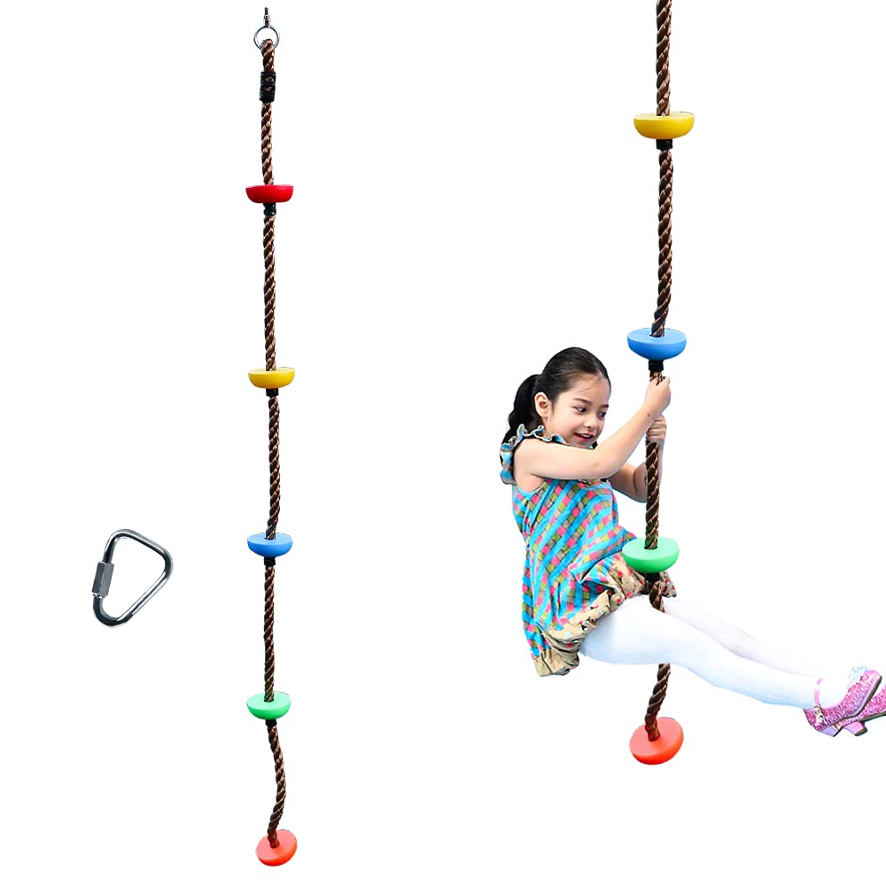 BUBBLEBAY climbing rope swing setup ready for outdoor play