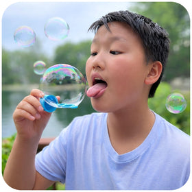 BubbleLick indoor outdoor play design supports year-round fun