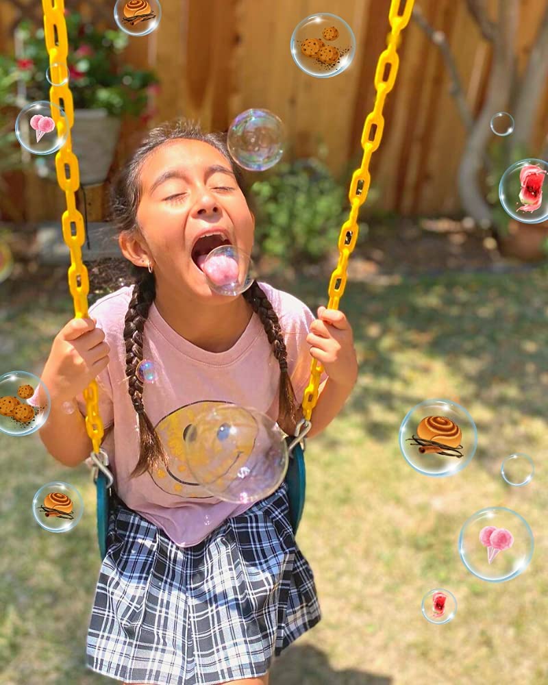 BubbleLick Watermelon Bubbles 4-Pack adds fresh flavor to bubble-time fun.