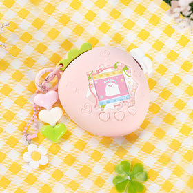 Bubblelogus strawberry theme close-up highlights the kawaii aesthetic