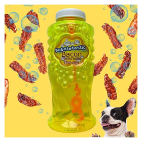 Bubbletastic free 8oz bacon bubbles bottle included for immediate playtime.
